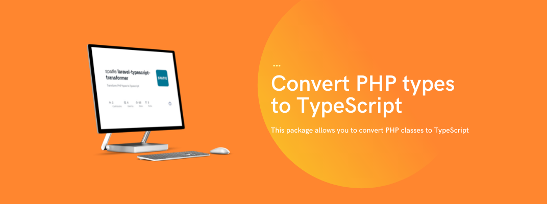 Convert PHP types to TypeScript with Typescript-transformer