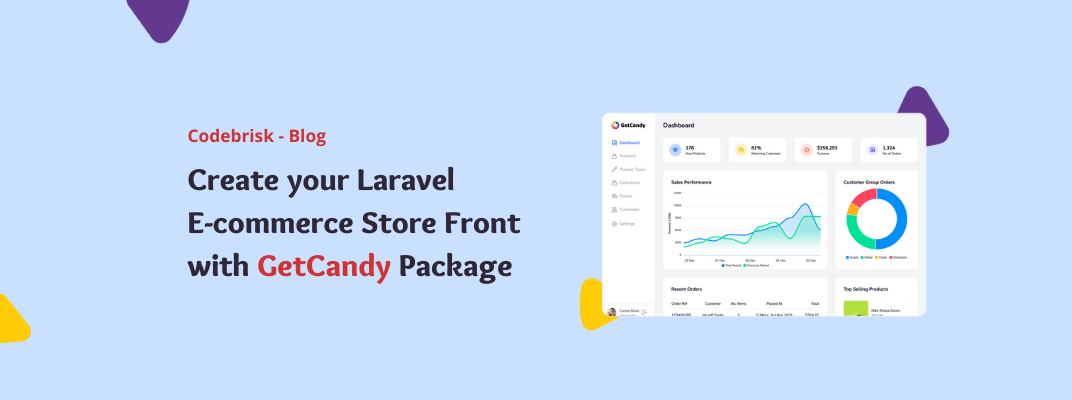 Create Laravel E-commerce StoreFront with GetCandy Package cover image