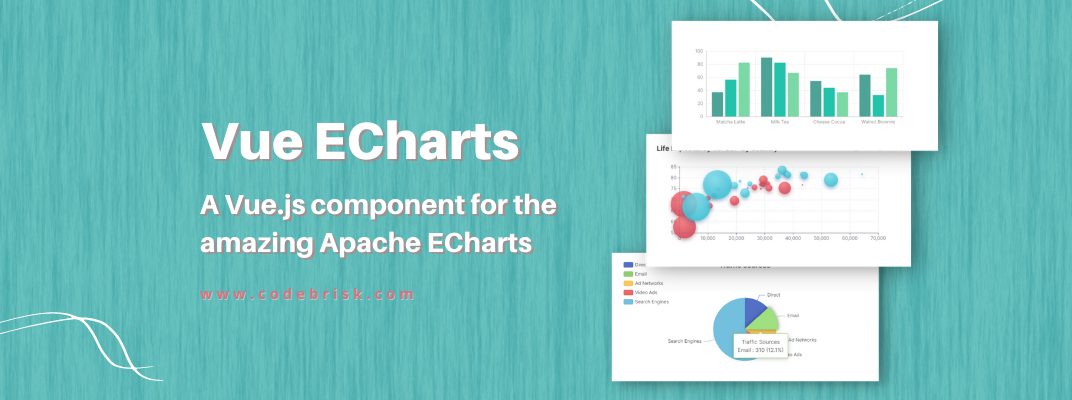 Vue-Echarts - An Apache ECharts Component for Vue.js 2 & 3 cover image