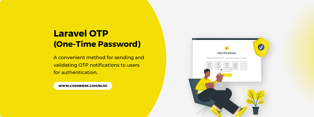 Send & Validate OTP Notifications to user for Authentication