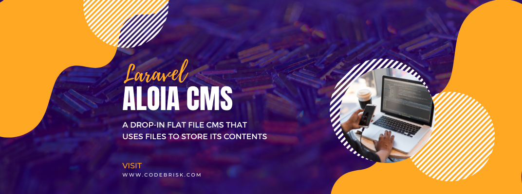A Drop-in Flat-File Aloia CMS to Store Contents for Laravel cover image