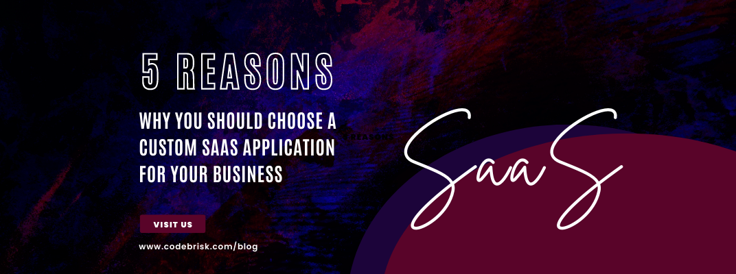 Why Choose a Custom SAAS Application for Your Business cover image