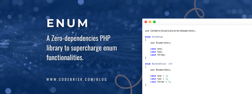Supercharge PHP Enum Functionalities with Zero-dependencies
