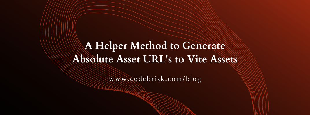 Helper Method to Generate Absolute Asset URLs to Vite Assets