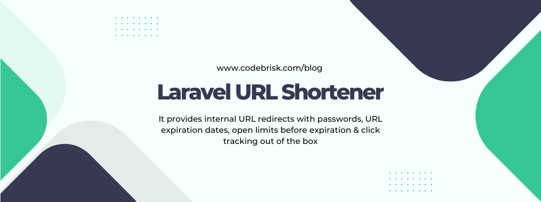Laravel URL Redirects with Optional Protected Url Passwords