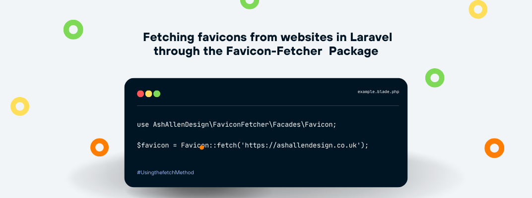 Fetch Favicons from Websites via Laravel Favicon Fetcher